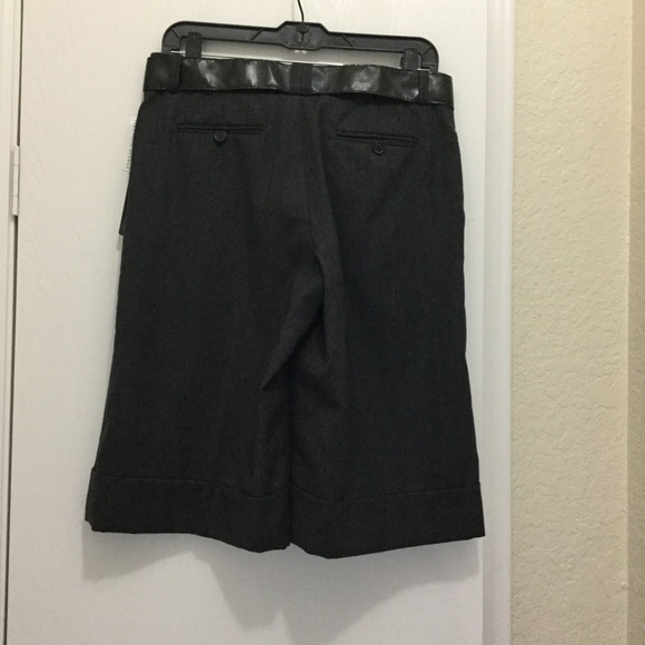 Robert Rodriquez NEW Wide Leg Wool Bermudas - Picture 7 of 8